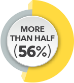 More than half (56%) icon